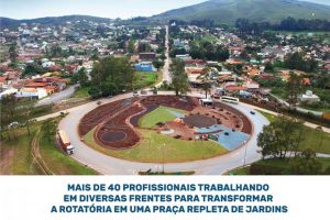 A Cedro Mineração reforça seu compromisso com a infraestrutura e a segurança da cidade e entrega uma rotatória, que passa a funcionar como um novo espaço com total infraestrutura e paisagismo, e uma nova viatura para a Primeira Companhia de Polícia Militar Independente. Entrega da Rotatória do Vale do Sol